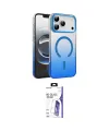 ieg™ iPhone 17 Pro Max Kılıf Ahenk Doku Özel Seri - Siyah Bilvis 3X AR HD Cam Ekran Koruyucu