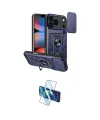 ieg™ iPhone 17 Pro Max Kılıf Ahenk Klasik - Siyah 3D Antistatik Seramik Nano Ekran Koruyucu