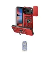 ieg™ iPhone 17 Pro Max Kılıf Ahenk Klasik - Siyah Joko Magic 5D Cam
