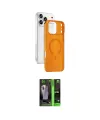 ieg™ iPhone 17 Pro Max Kılıf Ahenk Minimal Serisi - Şeffaf 360 Full Body Arka Koruyucu
