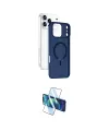 ieg™ iPhone 17 Pro Max Kılıf Ahenk Minimal Serisi - Siyah 3D Antistatik Seramik Nano Ekran Koruyucu