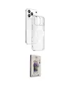 ieg™ iPhone 17 Pro Max Kılıf Ahenk Minimal Serisi - Siyah Bilvis 3D Cam Ekran Koruyucu