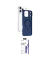 ieg™ iPhone 17 Pro Max Kılıf Ahenk Minimal Serisi - Siyah Bilvis 3X AR HD Cam Ekran Koruyucu