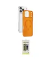 ieg™ iPhone 17 Pro Max Kılıf Ahenk Minimal Serisi - Siyah Joko Magic 5D Hayalet Cam