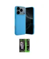 ieg™ iPhone 17 Pro Max Kılıf Ahenk Serisi - Şeffaf 360 Full Body Arka Koruyucu