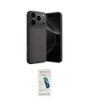 ieg™ iPhone 17 Pro Max Kılıf Ahenk Serisi - Şeffaf Pasifik Cam Ekran Koruyucu