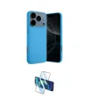 ieg™ iPhone 17 Pro Max Kılıf Ahenk Serisi - Siyah 3D Antistatik Seramik Nano Ekran Koruyucu