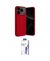ieg™ iPhone 17 Pro Max Kılıf Ahenk Serisi - Siyah Bilvis 3X AR HD Cam Ekran Koruyucu