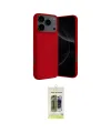 ieg™ iPhone 17 Pro Max Kılıf Ahenk Serisi - Siyah Joko Magic 5D Hayalet Cam