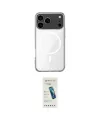 ieg™ iPhone 17 Pro Max Kılıf Ahenk Yansıma Prime - Şeffaf Pasifik Cam Ekran Koruyucu