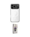 ieg™ iPhone 17 Pro Max Kılıf Ahenk Yansıma Prime - Siyah Bilvis 3D Cam Ekran Koruyucu