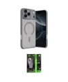 ieg™ iPhone 17 Pro Max Kılıf Çekirdek Klasik Özel Seri - Şeffaf 360 Full Body Arka Koruyucu