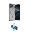 ieg™ iPhone 17 Pro Max Kılıf Çekirdek Klasik Özel Seri - Siyah 3D Antistatik Seramik Nano Ekran Koruyucu