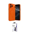 ieg™ iPhone 17 Pro Max Kılıf Çekirdek Klasik Özel Seri - Siyah Bilvis 3X AR Hayalet Cam Ekran Koruyucu