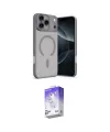 ieg™ iPhone 17 Pro Max Kılıf Çekirdek Klasik Özel Seri - Siyah Bilvis 5in1 3D Magic Cam Ekran Koruyucu