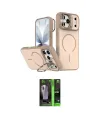 ieg™ iPhone 17 Pro Max Kılıf Çekirdek Klasik - Şeffaf 360 Full Body Arka Koruyucu
