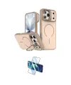 ieg™ iPhone 17 Pro Max Kılıf Çekirdek Klasik - Siyah 3D Antistatik Cam Ekran Koruyucu