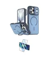 ieg™ iPhone 17 Pro Max Kılıf Çekirdek Klasik - Siyah 3D Antistatik Cam Ekran Koruyucu