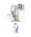 ieg™ iPhone 17 Pro Max Kılıf Çekirdek Klasik - Siyah Bilvis 3X AR HD Cam Ekran Koruyucu