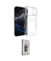 ieg™ iPhone 17 Pro Max Kılıf Doruk Klasik Koleksiyonu - Siyah Bilvis 3D Cam Ekran Koruyucu
