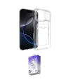 ieg™ iPhone 17 Pro Max Kılıf Doruk Klasik Koleksiyonu - Siyah Bilvis 5in1 3D Magic Cam Ekran Koruyucu
