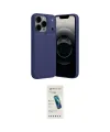 ieg™ iPhone 17 Pro Max Kılıf Doruk Klasik Özel Seri - Şeffaf Pasifik Cam Ekran Koruyucu