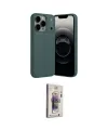 ieg™ iPhone 17 Pro Max Kılıf Doruk Klasik Özel Seri - Siyah Bilvis 3D Cam Ekran Koruyucu