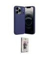 ieg™ iPhone 17 Pro Max Kılıf Doruk Klasik Özel Seri - Siyah Bilvis 3D Cam Ekran Koruyucu