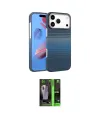 ieg™ iPhone 17 Pro Max Kılıf Doruk Serisi - Şeffaf 360 Full Body Arka Koruyucu