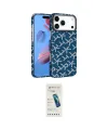 ieg™ iPhone 17 Pro Max Kılıf Doruk Serisi - Şeffaf Pasifik Cam Ekran Koruyucu