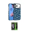 ieg™ iPhone 17 Pro Max Kılıf Doruk Serisi - Siyah 360 Mat Full Body Arka Koruyucu