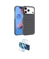 ieg™ iPhone 17 Pro Max Kılıf Doruk Serisi - Siyah 3D Antistatik Seramik Nano Ekran Koruyucu