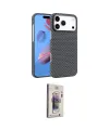 ieg™ iPhone 17 Pro Max Kılıf Doruk Serisi - Siyah Bilvis 3D Cam Ekran Koruyucu