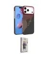 ieg™ iPhone 17 Pro Max Kılıf Doruk Serisi - Siyah Bilvis 3D Cam Ekran Koruyucu