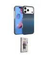 ieg™ iPhone 17 Pro Max Kılıf Doruk Serisi - Siyah Bilvis 3D Cam Ekran Koruyucu