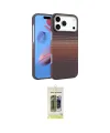 ieg™ iPhone 17 Pro Max Kılıf Doruk Serisi - Siyah Joko Magic 5D Hayalet Cam