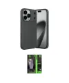 ieg™ iPhone 17 Pro Max Kılıf Eksen Form Prime - Şeffaf 360 Full Body Arka Koruyucu