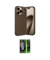 ieg™ iPhone 17 Pro Max Kılıf Eksen Form Prime - Şeffaf 360 Full Body Arka Koruyucu