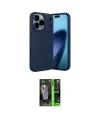 ieg™ iPhone 17 Pro Max Kılıf Eksen Form Prime - Şeffaf 360 Full Body Arka Koruyucu