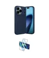ieg™ iPhone 17 Pro Max Kılıf Eksen Form Prime - Siyah 3D Antistatik Cam Ekran Koruyucu