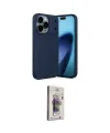 ieg™ iPhone 17 Pro Max Kılıf Eksen Form Prime - Siyah Bilvis 3D Cam Ekran Koruyucu
