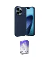 ieg™ iPhone 17 Pro Max Kılıf Eksen Form Prime - Siyah Bilvis 5in1 3D Magic Cam Ekran Koruyucu