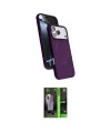 ieg™ iPhone 17 Pro Max Kılıf İz Işık Koleksiyonu - Siyah 360 Mat Full Body Arka Koruyucu
