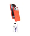 ieg™ iPhone 17 Pro Max Kılıf İz Işık Koleksiyonu - Siyah Bilvis 3X AR HD Cam Ekran Koruyucu