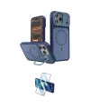 ieg™ iPhone 17 Pro Max Kılıf İz Modern Prime - Siyah 3D Antistatik Cam Ekran Koruyucu