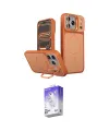 ieg™ iPhone 17 Pro Max Kılıf İz Modern Prime - Siyah Bilvis 5in1 3D Magic Cam Ekran Koruyucu