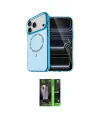 ieg™ iPhone 17 Pro Max Kılıf Kıvılcım Form Prime - Şeffaf 360 Full Body Arka Koruyucu