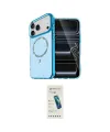 ieg™ iPhone 17 Pro Max Kılıf Kıvılcım Form Prime - Şeffaf Pasifik Cam Ekran Koruyucu