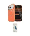 ieg™ iPhone 17 Pro Max Kılıf Kıvılcım Form Prime - Şeffaf Pasifik Cam Ekran Koruyucu
