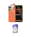 ieg™ iPhone 17 Pro Max Kılıf Kıvılcım Form Prime - Siyah Bilvis 5in1 3D Magic Cam Ekran Koruyucu
